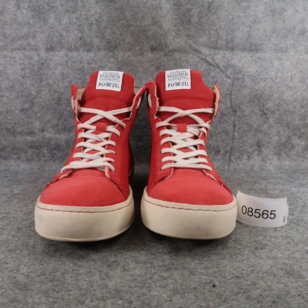 Star Wars Shoes Womens 9 Po Zu Sneakers Resistance Red Boot High Top Trainers